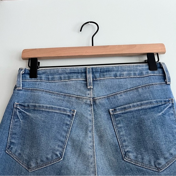 L’Angence Kendra High Rise Cropped Flare Jeans Size 26 - Picture 8 of 10